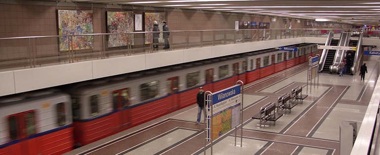 метро в Варшаве