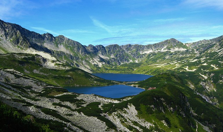 татры, озеро в горах, Польша