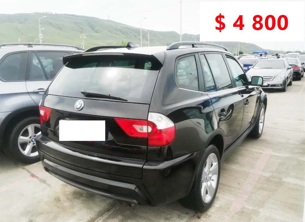за сколько можно купить BMW X3 в Грузии