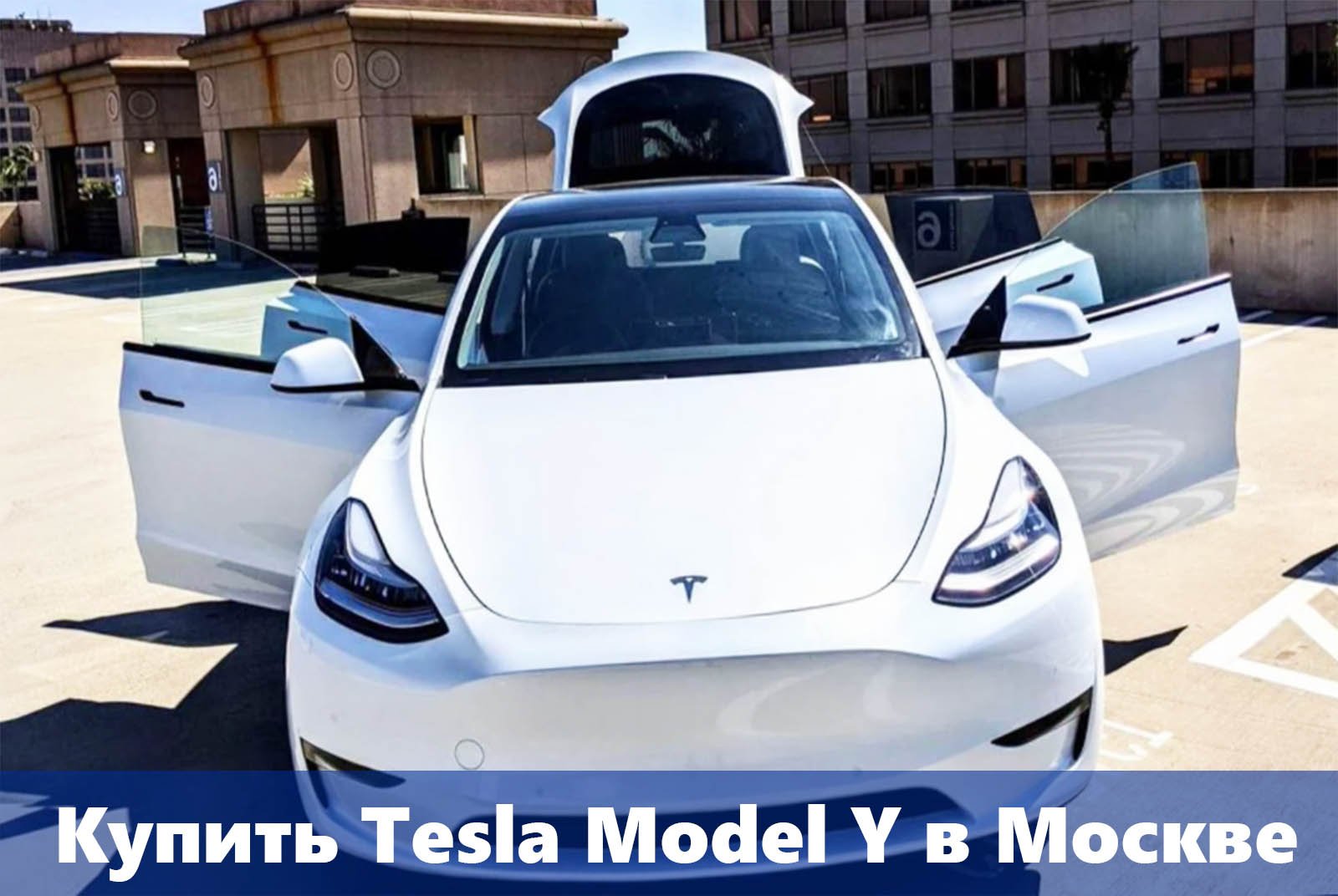 фото, купить Tesla Model Y в Москве