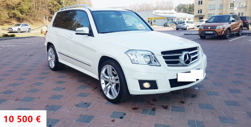 продажа в Литве Mercedes-Benz Glk 320